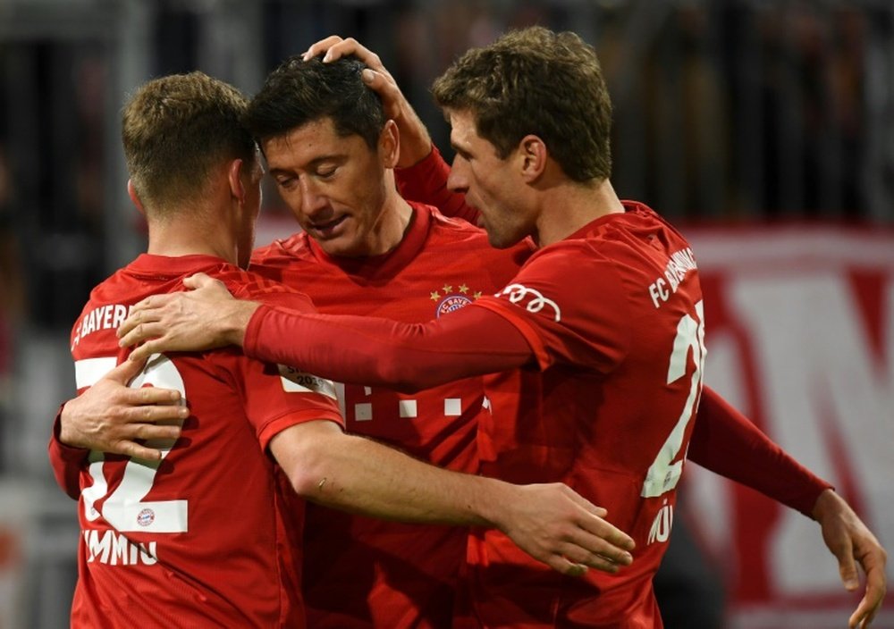 El Bayern, todo un hueso para el Chelsea. AFP