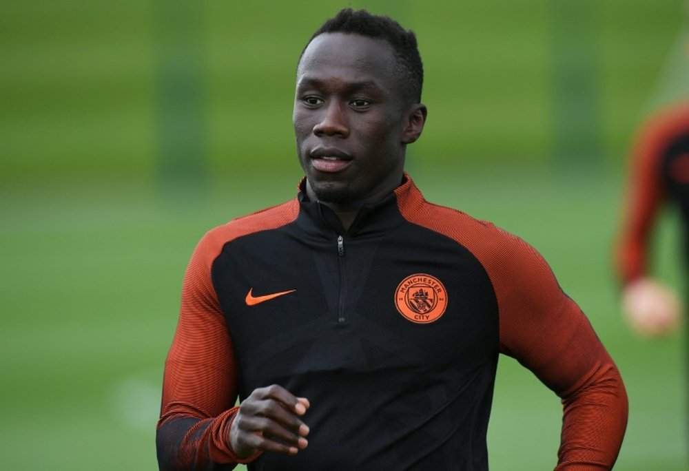 Bacary Sagna was released by Man City at the end of last season. AFP