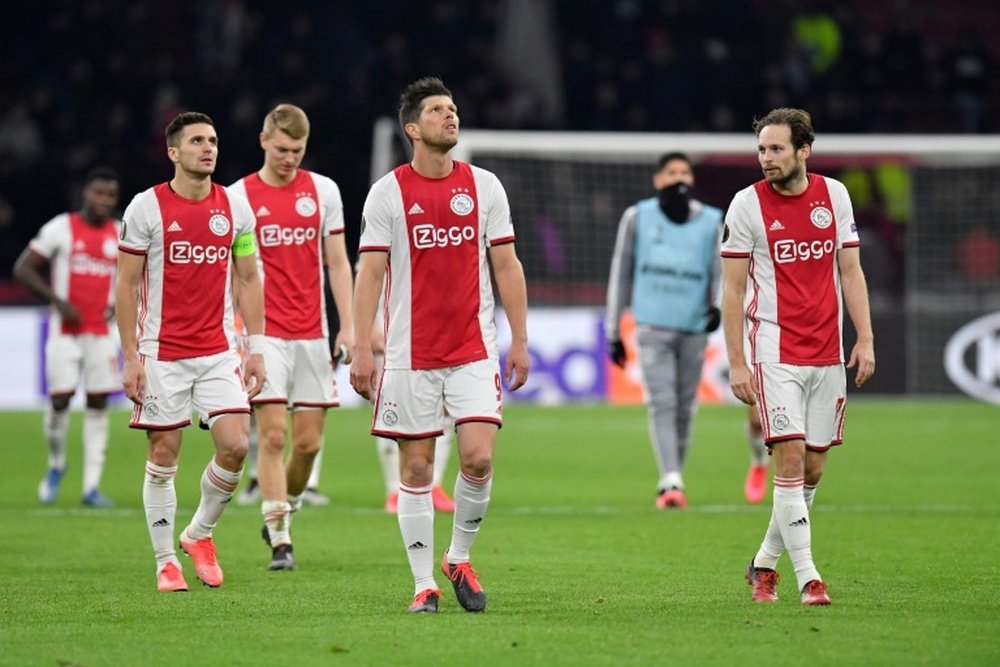 Al Lyon se le escapó la final... y le regaló la plaza en fase de grupos al Ajax. AFP