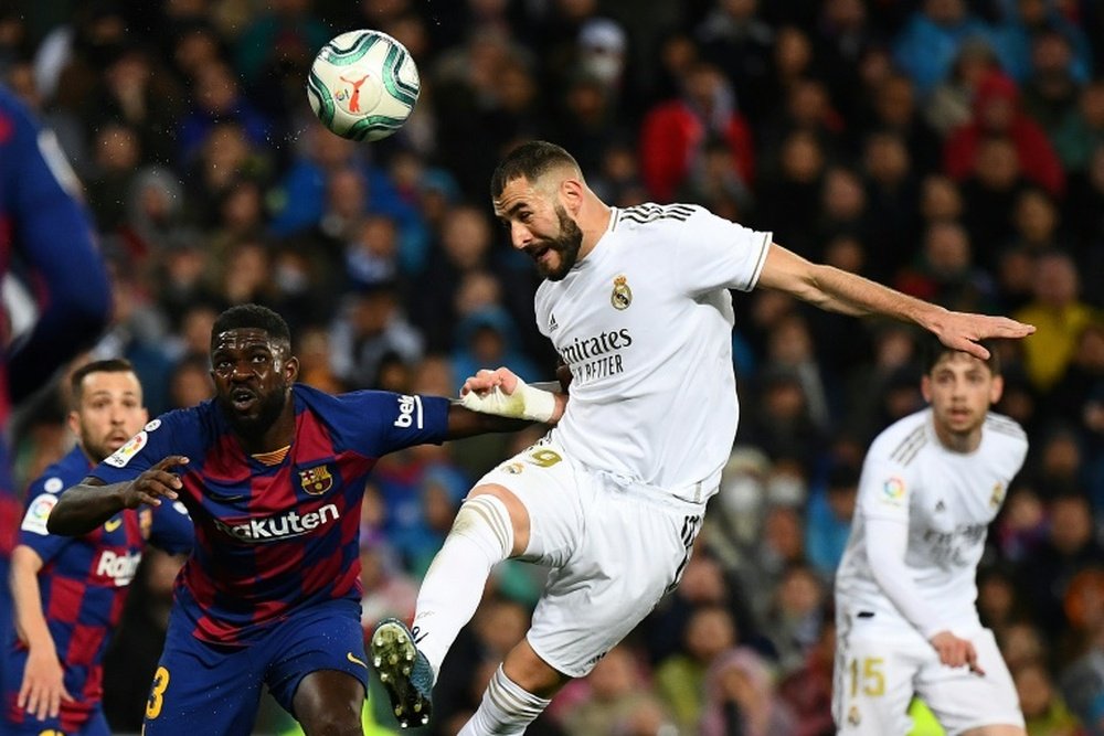 Domenech falou sobre Benzema e Mbappé. AFP