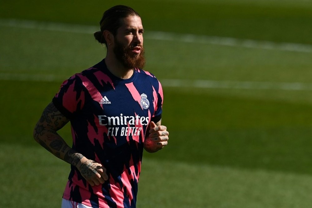 Ramos espère être disponible contre Villarreal. AFP