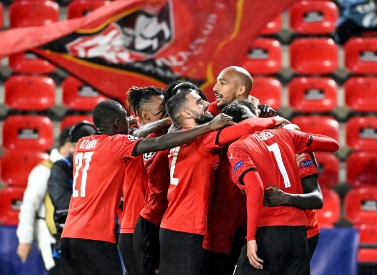 Les compos probables du match de Ligue 1 entre Rennes et Brest. AFP