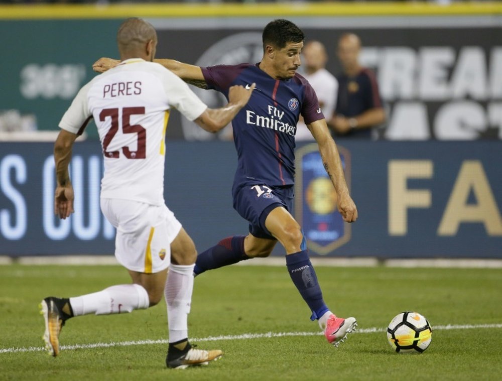 PSG beat Roma 5-3 in the shootout. AFP