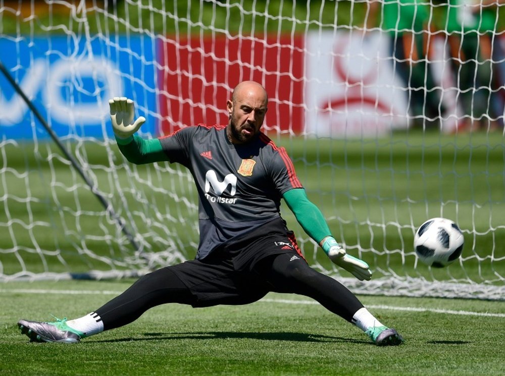 Pepe Reina has the highest clean sheet percentage in Premier League history. AFP