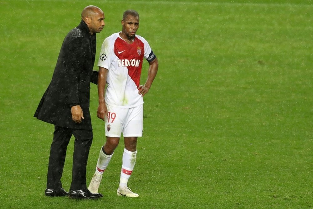 Henry defended his players after the crushing defeat. AFP