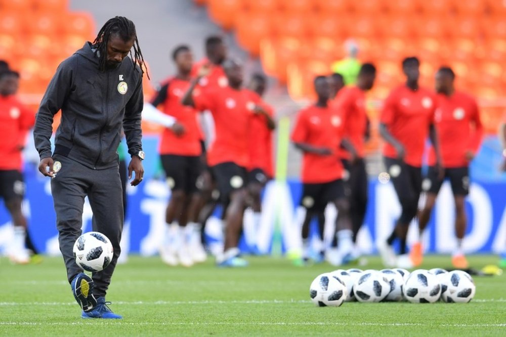 Cissé n'a pas donné de temps de jeu à Baldé. AFP