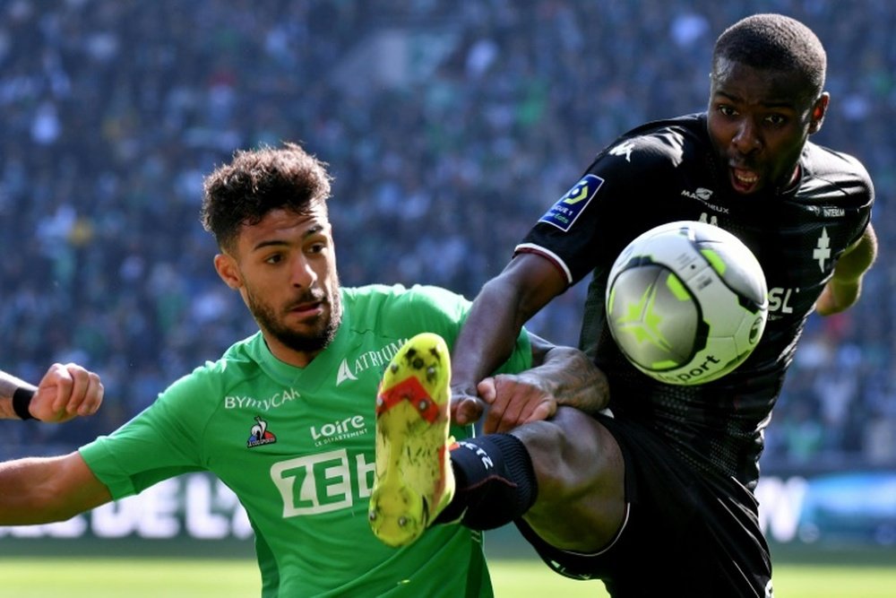 El Angers rescinde el contrato de Ibrahim Amadou. AFP