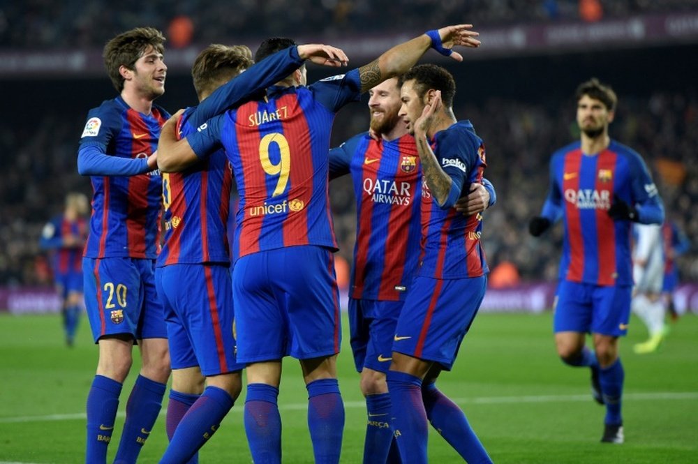 Barcelone facile vainqueur de la Real Sociedad en quarts de finale retour de la Coupe du Roi. AFP