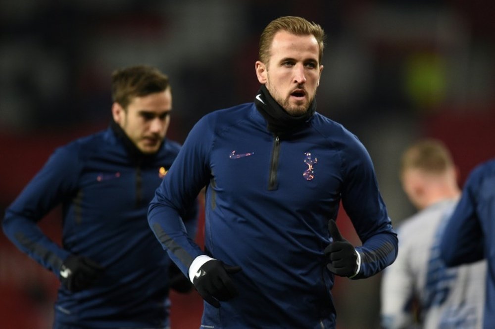 Kane podría dejar el Tottenham. AFP