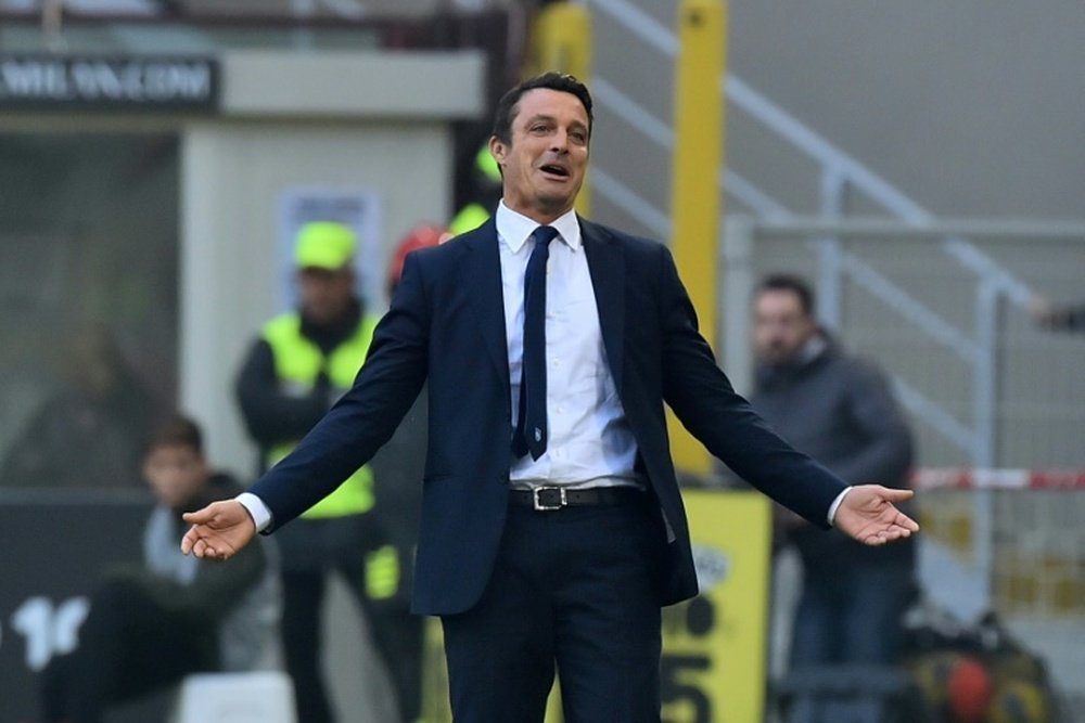 Massimo Oddo has taken over at Udinese. AFP