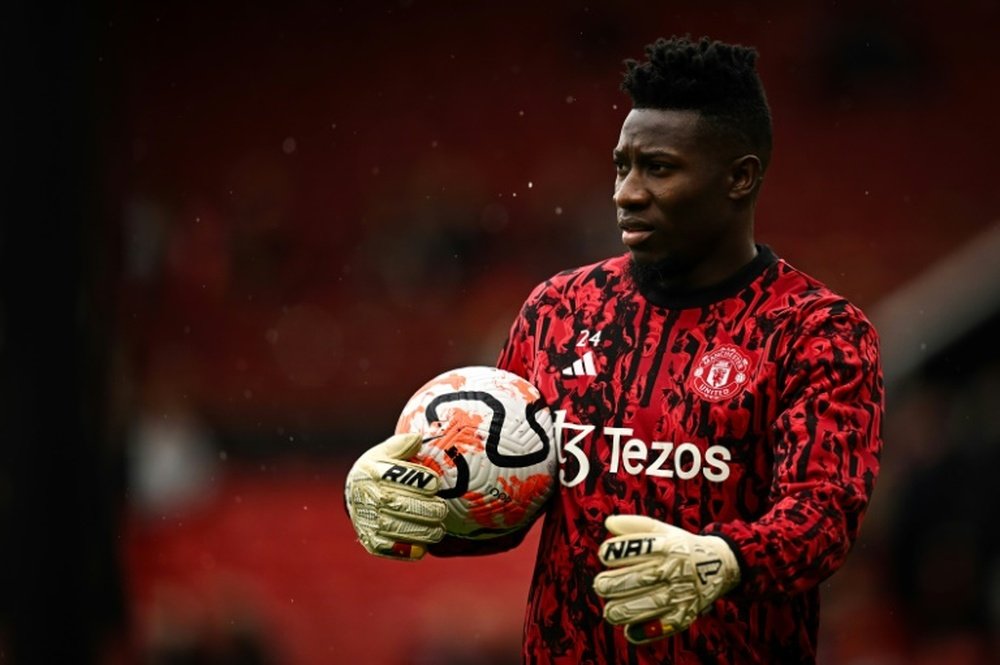 Onana has already conceded 18 goals in his first 10 Man Utd games. AFP