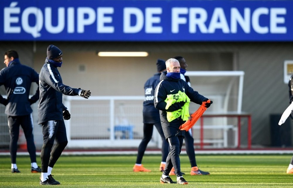 La France joue son premier match amical. AFP