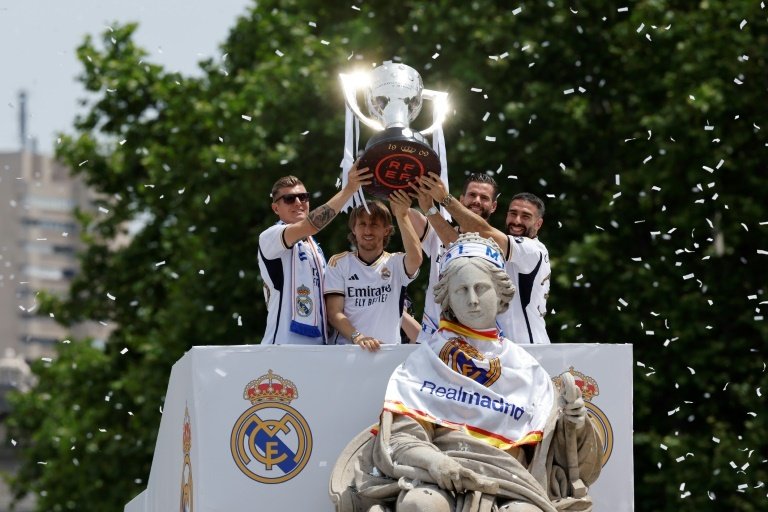 Le Real Madrid, le club le plus valorisé du monde. afp