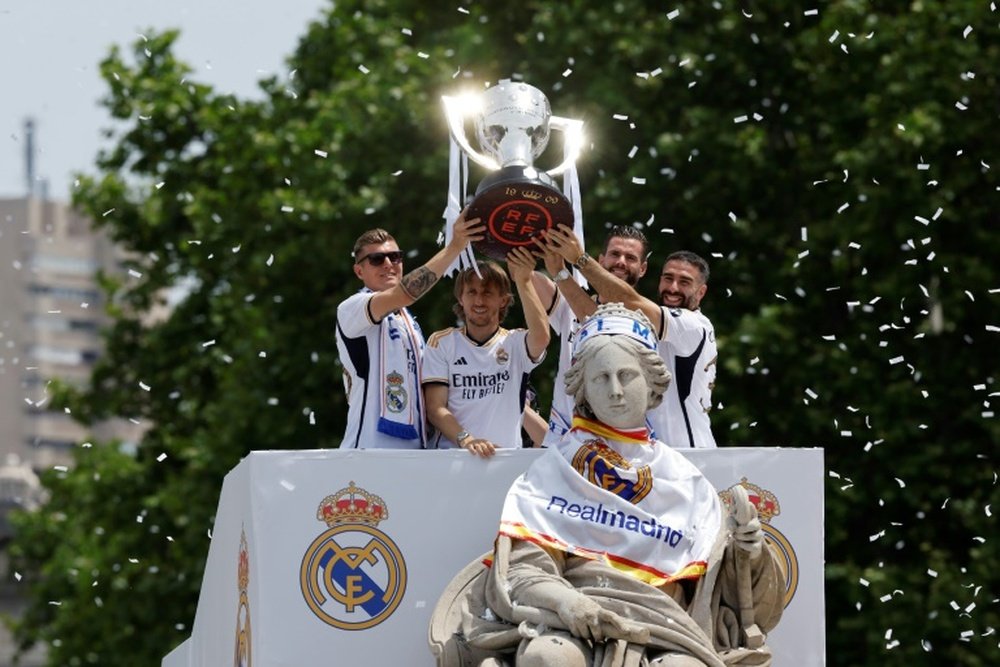 Le Real Madrid, le club le plus valorisé du monde. afp