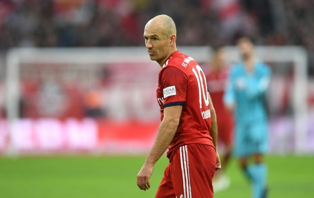 El futuro de Robben sigue siendo una incógnita. AFP