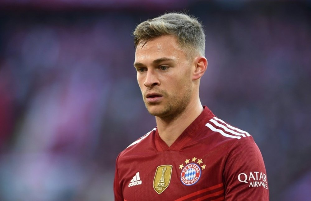 Kimmich tiene difícil llegar al duelo ante el Barça. AFP