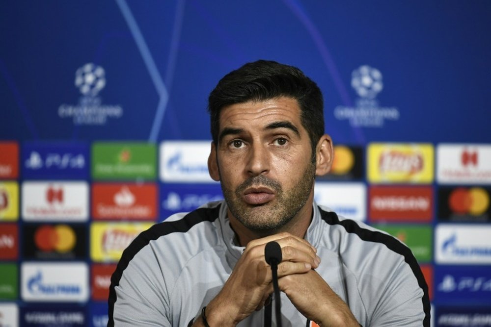 Shakhtar Donetsk boss Paulo Fonseca revealed his desire to manage in England one day. AFP