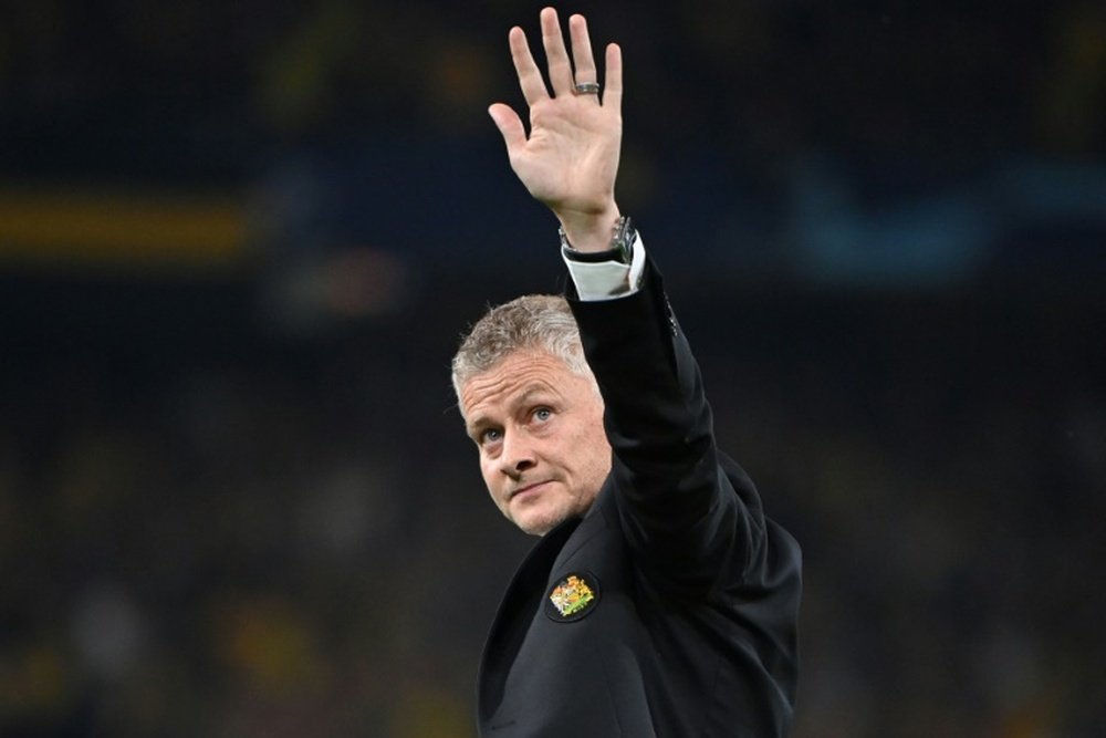 Ole Gunnar Solskjaer is now manager at Besiktas. AFP
