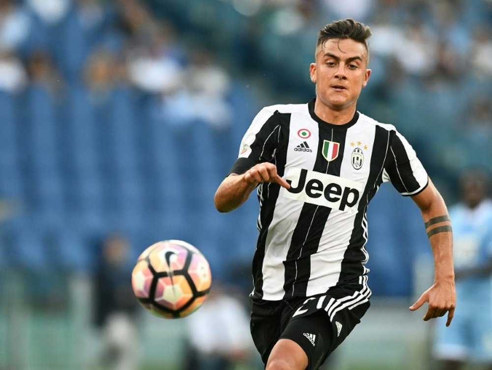 Dybala has been linked with Real Madrid, Barcelona and Man Utd. AFP