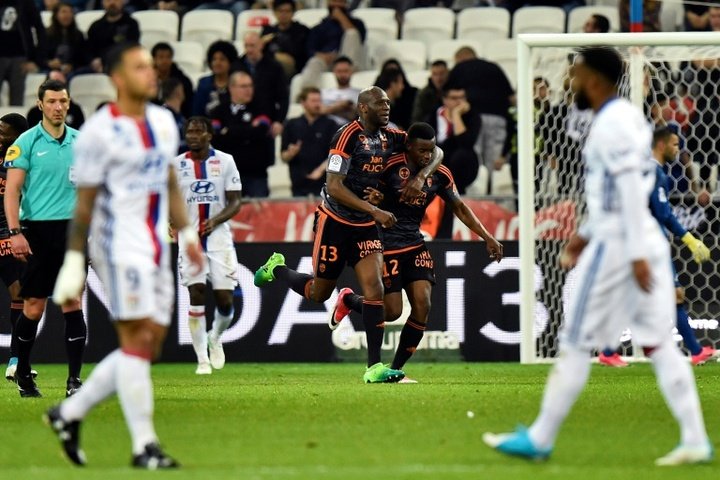 El Lorient le saca los colores al Olympique de Lyon
