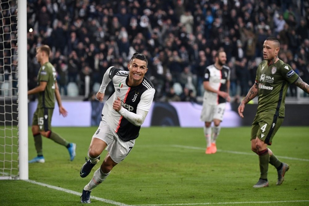 Benatia fait l'éloge de CR7. AFP