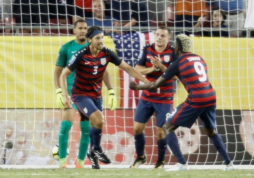 Les États-Unis portés par un doublé de Jordan Morris ont peiné devant la Martinique en Gold Cup. AFP