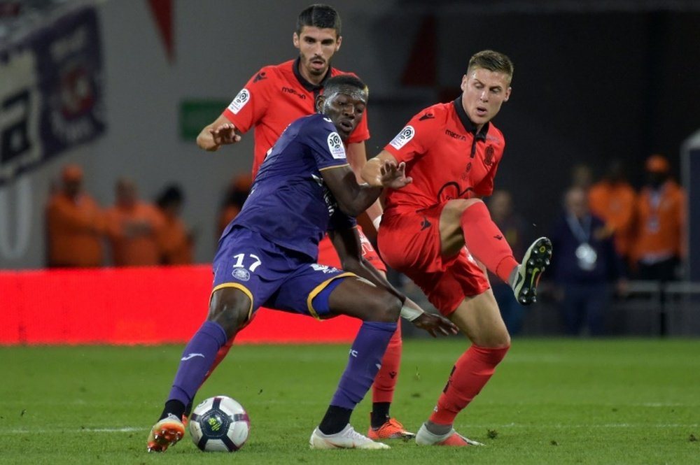 Before joining PSV, Sangare played for Touluose. AFP
