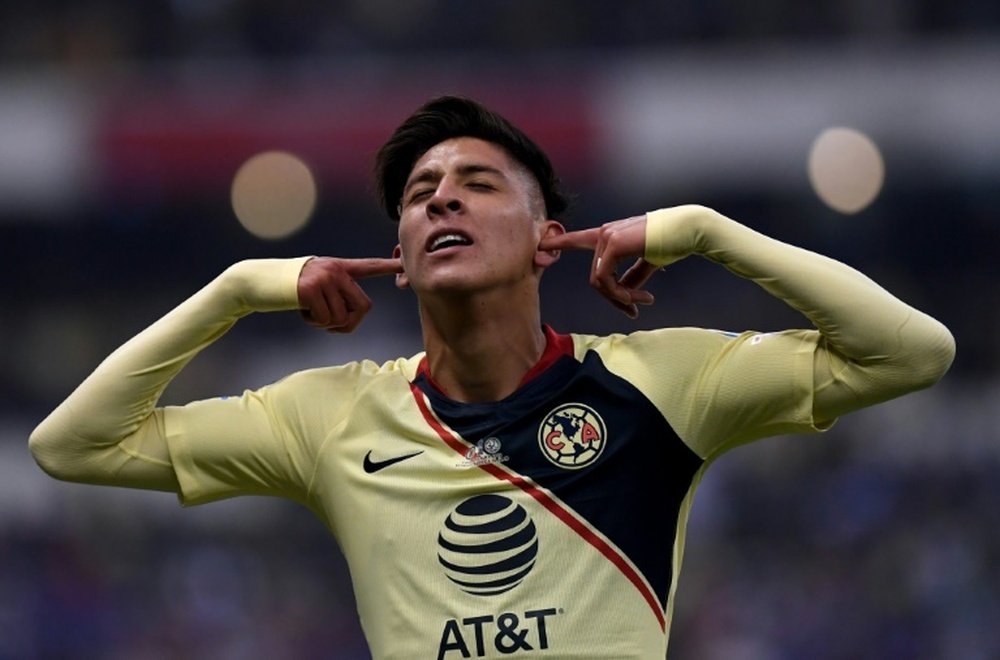Edson Álvarez fue una de las revelaciones de la final ante Cruz Azul. AFP