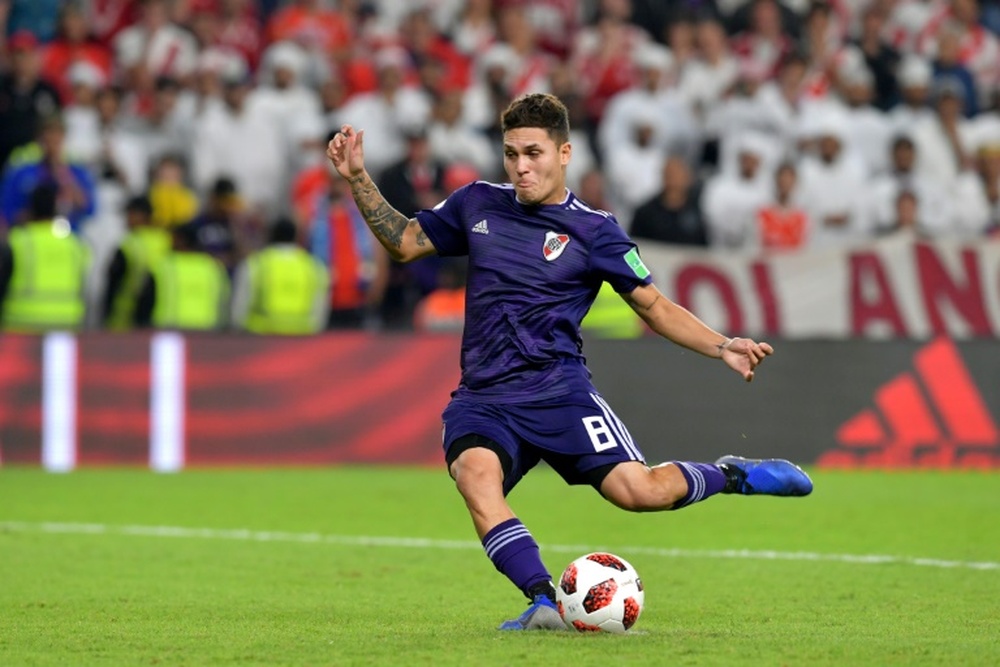 A Quintero le gustaría regresar a River Plate. AFP