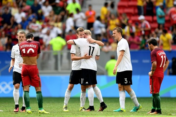 JO-2016/Foot : l'Allemagne écrase le Portugal et va en demie