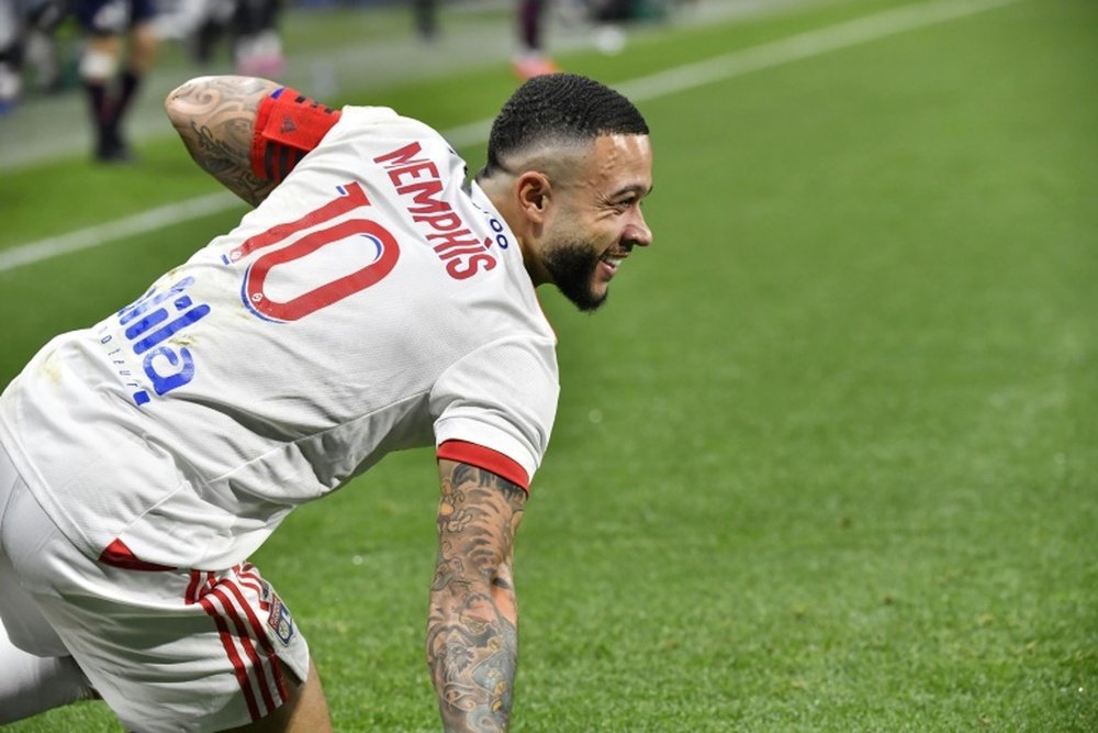 Depay para a próxima semana. AFP