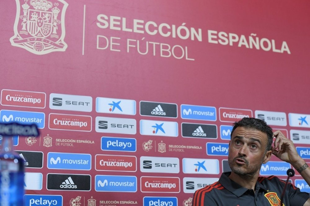 Luis Enrique debutará al frente de España. AFP
