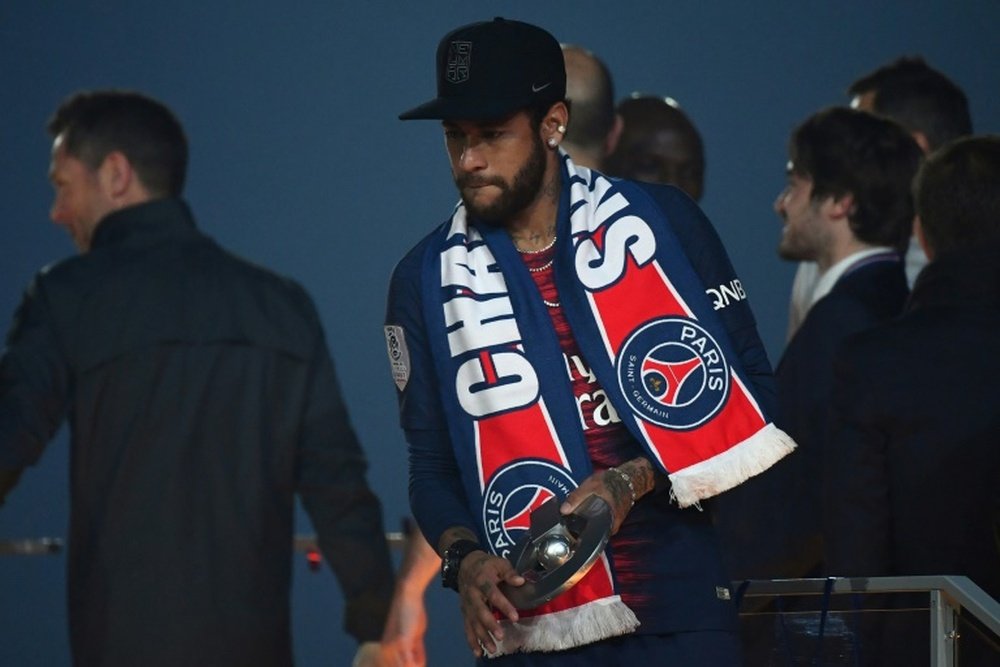 Neymar podría estar en problemas. AFP/Archivo