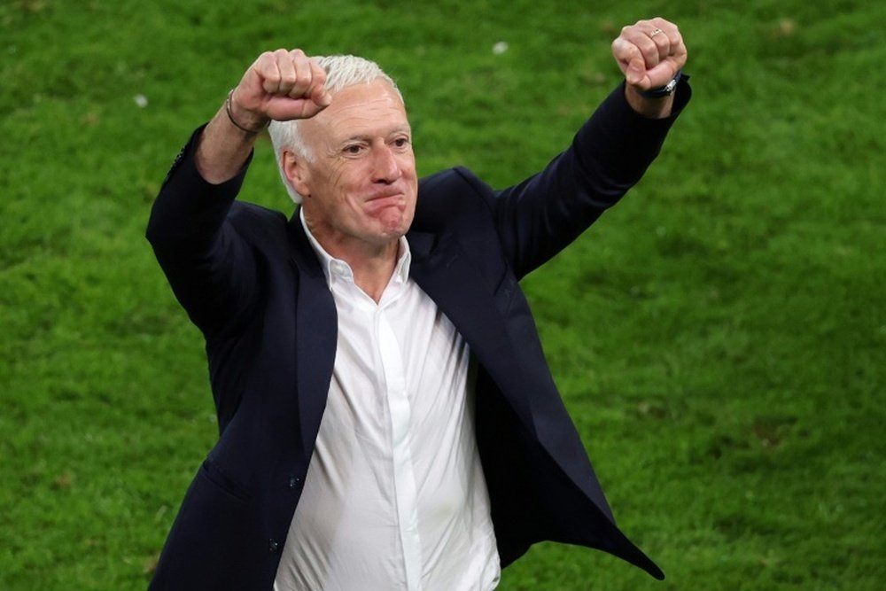 Didier Deschamps led France to World Cup glory in Russia. AFP