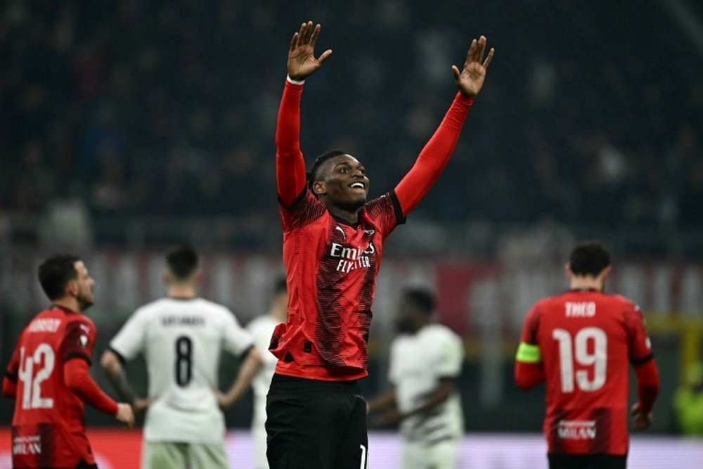 El Rennes no supone ningún problema para el Milan. AFP