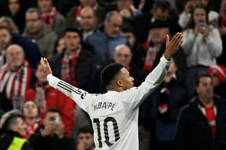 Mbappe closing on Ronaldo's Real Madrid goal record for a year