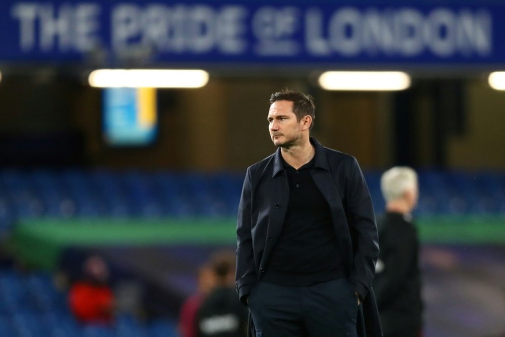 Lampard suena desde su cese como futuro entrenador del Celtic. AFP/Archivo