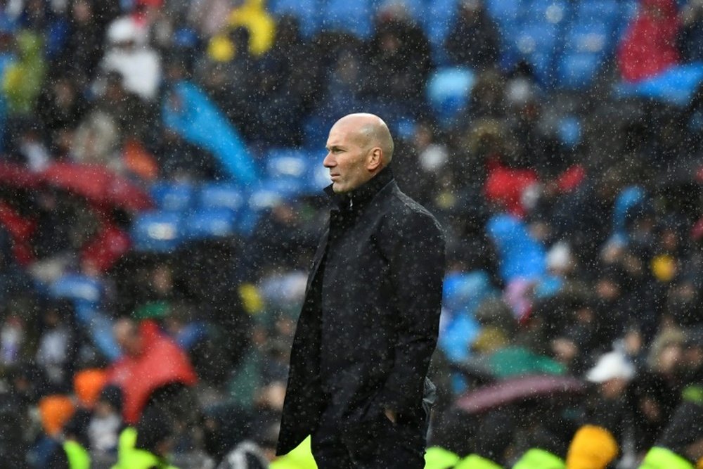 Voici la manière dont Zidane a réparti le temps de jeu. AFP