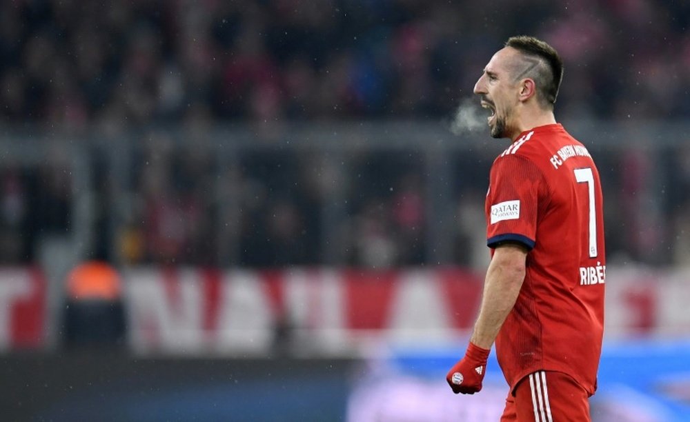 Franck Ribery will not return to Bayern Munich. AFP