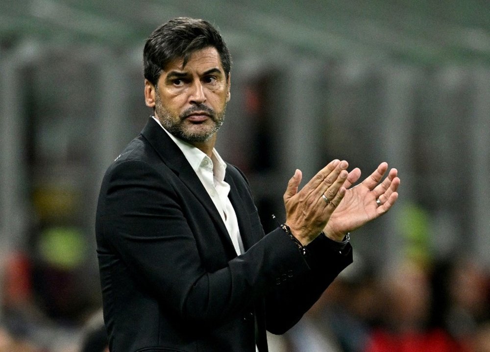 Paulo Fonseca marcó territorio en el Milan. AFP