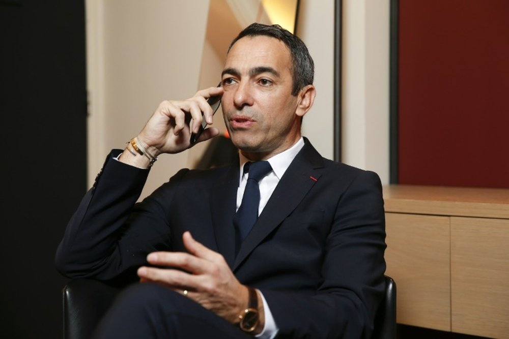 Djorkaeff, nuevo director de la Fundación de la FIFA. AFP