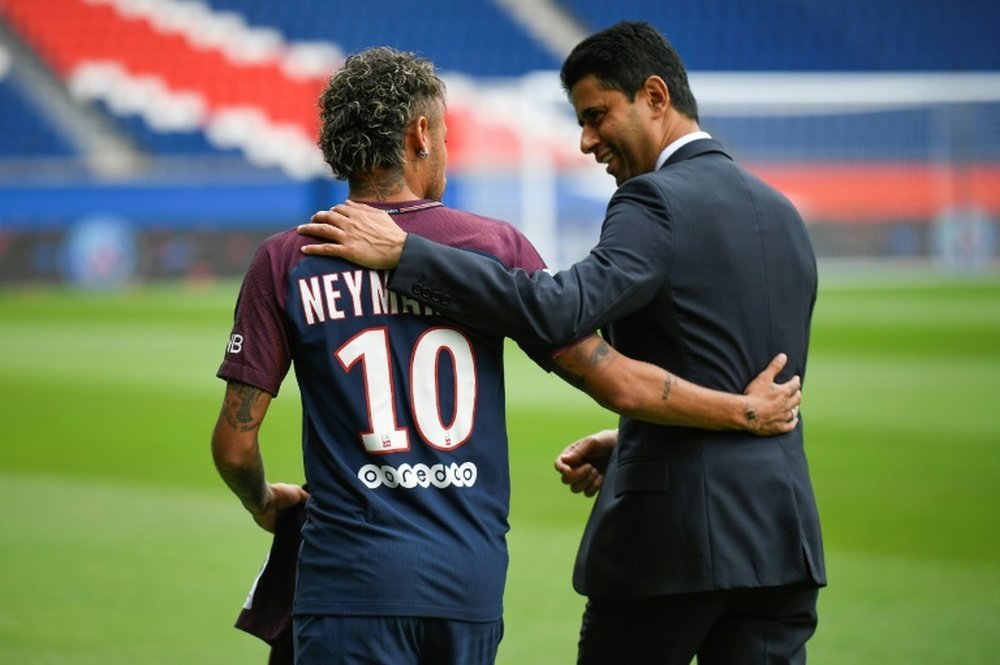 Neymar will leave, but we do not know how much for. AFP