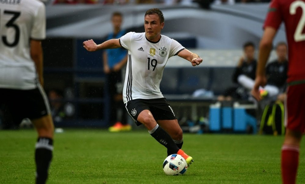 Goetze hopes to reboot Germany career at Wembley. AFP