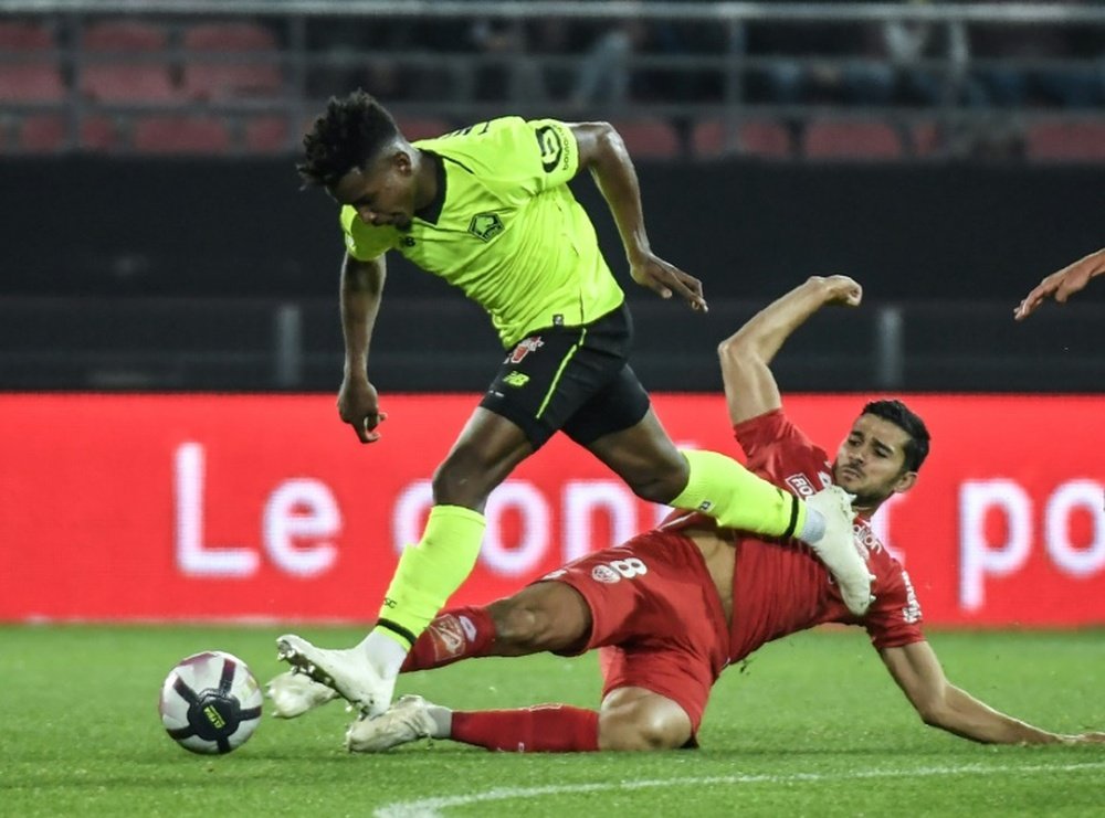Thiago Mendes llegó al Lille en el curso 2017-18. AFP