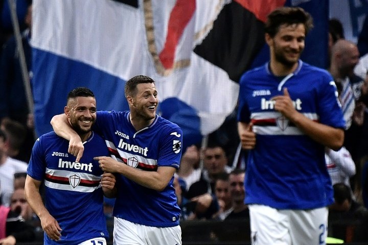 Repaso de la Sampdoria a una Lazio que echó en falta a Immobile