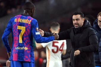 La continuidad de Dembélé en el Barça sigue siendo una incógnita. AFP