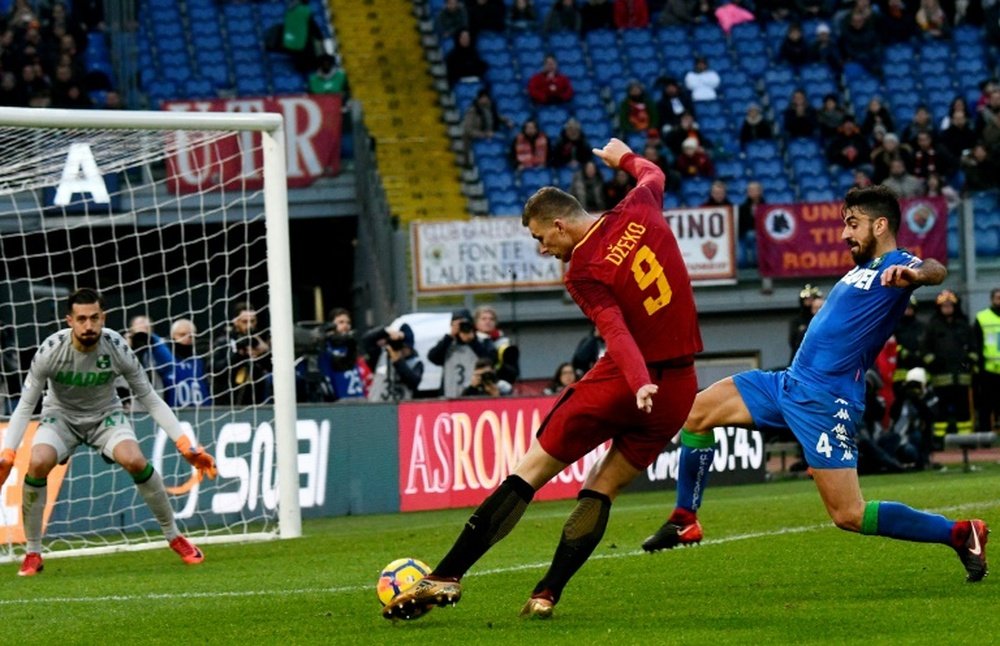 Sampdoria e Roma empataram em 1-1. AFP