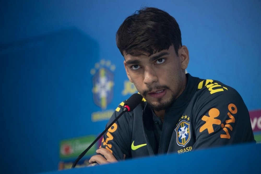 Lucas Paquetá foi convocado como suplente da seleção. AFP