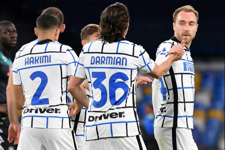 Empate com o Napoli acaba com sequência de onze vitórias da Inter