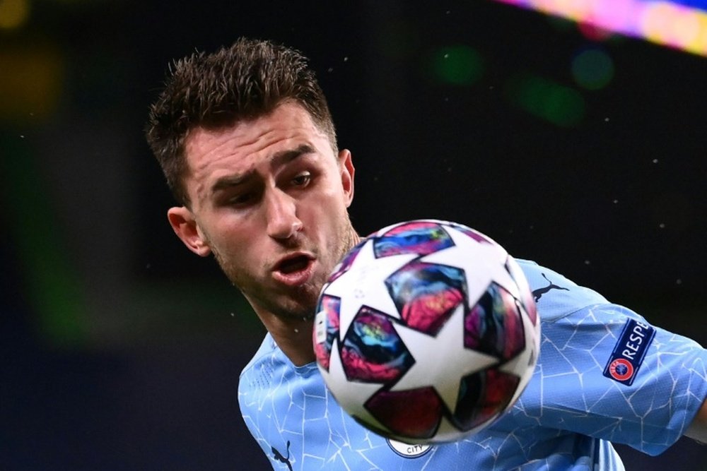 Laporte laisse entendre qu'il va quitter Manchester City. AFP